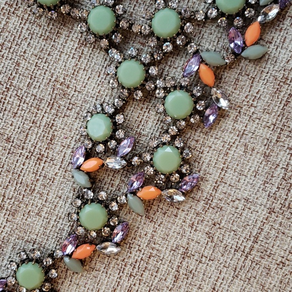 J. Crew Crystal Lattice Necklace - Picture 6 of 10